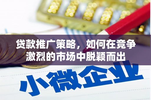 东乡族贷款推广策略，如何在竞争激烈的市场中脱颖而出