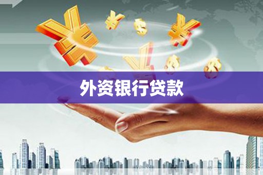 锦州外资银行贷款
