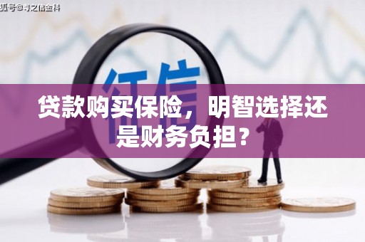 和顺贷款购买保险，明智选择还是财务负担？