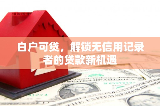 吕梁白户可贷，解锁无信用记录者的贷款新机遇