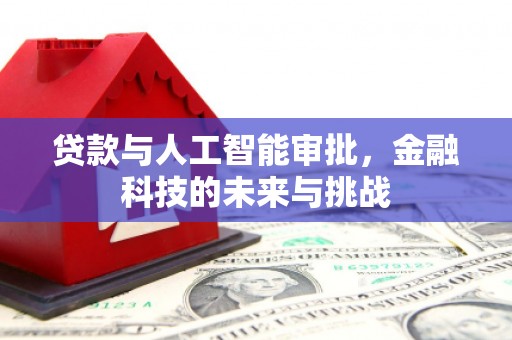 比如贷款与人工智能审批，金融科技的未来与挑战