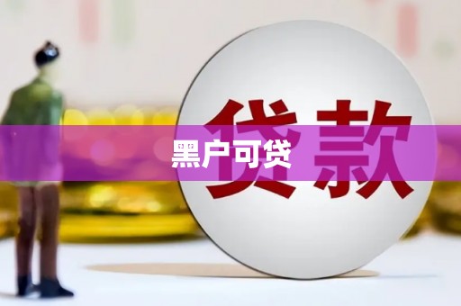 景德镇黑户可贷
